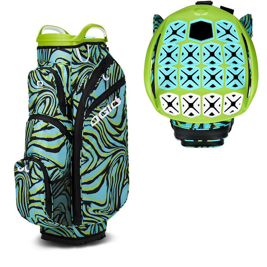 'Ogio All Elements Cartbag Tiger Swirl schw/tÃ¼/li' von Ogio