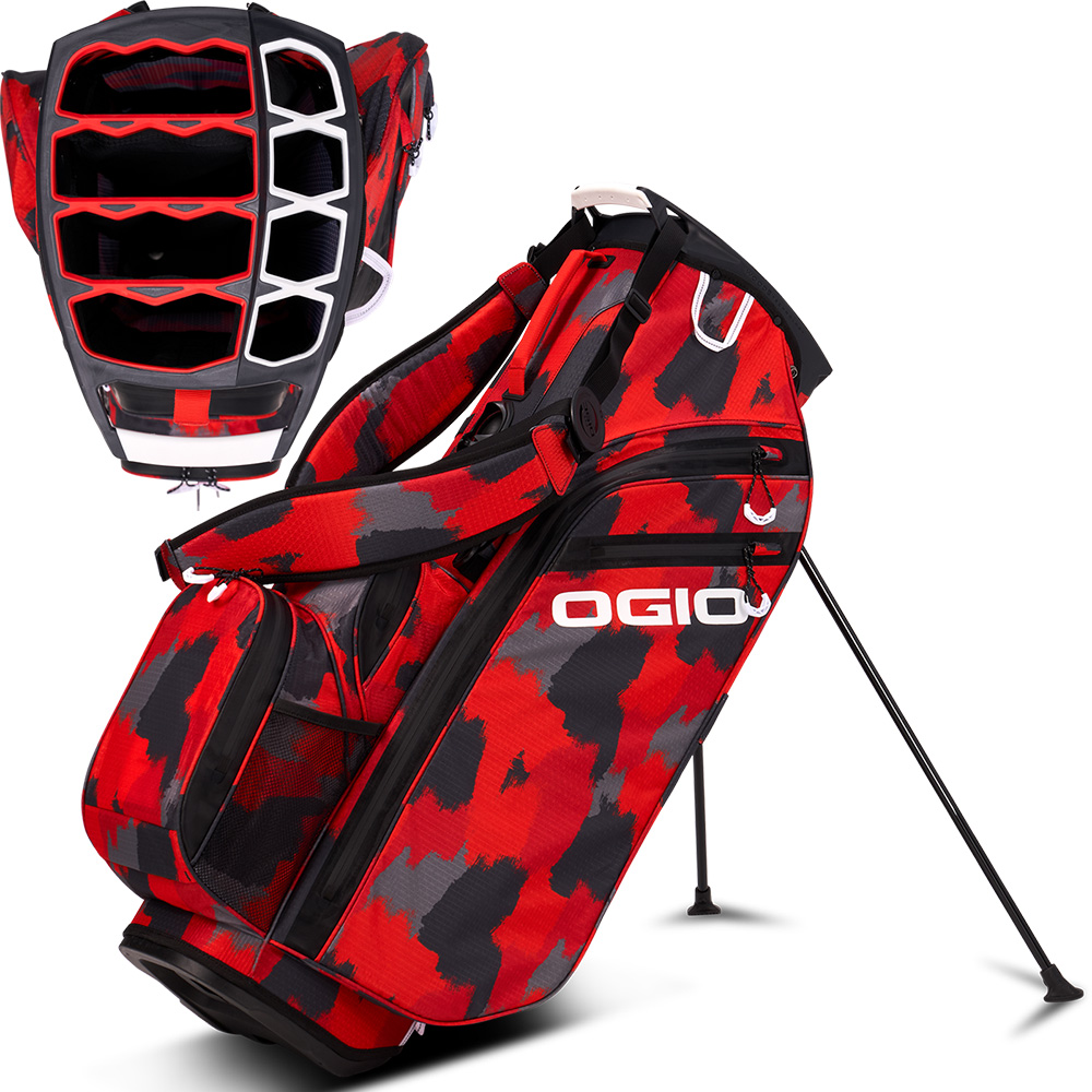 'Ogio All Elements Hybrid Standbag Warp Speed rot camo' von Ogio