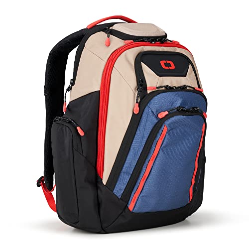 Ogio Gambit Pro Rucksack, hellbraun/blau/rot, 25 Liter, Hellbraun/Blau/Rot, 25 Liter, Gambit Pro Rucksack von OGIO