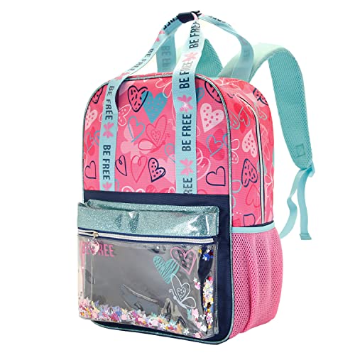 Oh My Pop! Be Free-Glitter Rucksack, Rosa von Oh My Pop!