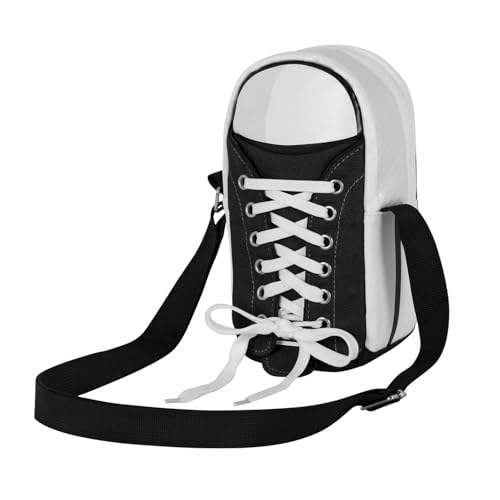 Oh My Pop Black-Sneakers-Tasche, Schwarz, 17 x 22 cm Oh My Pop Black-Sneakers-Tasche, Schwarz, 17 x 22 cm von Oh My Pop!