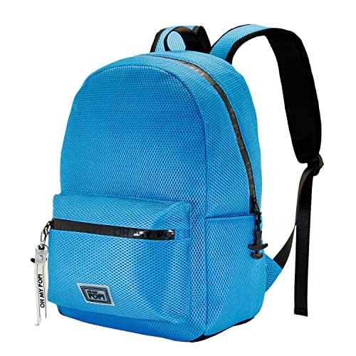 Oh My Pop! Cyan Neon-Mesh Rucksack, Blau Oh My Pop! Cyan Neon-Mesh Rucksack, Blau von Oh My Pop!
