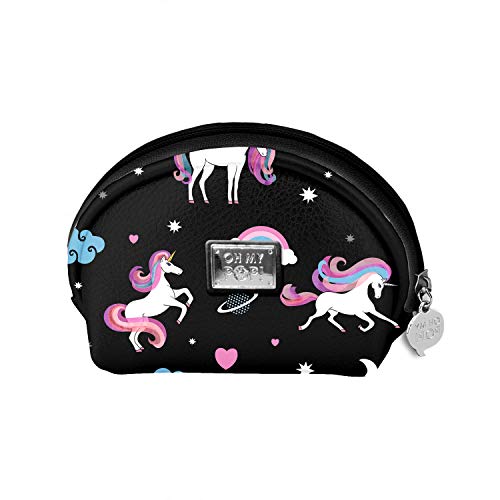 Oh My Pop! Einhorn-Oval Geldbörse, Schwarz Oh My Pop! Einhorn-Oval Geldbörse, Schwarz von Oh My Pop!