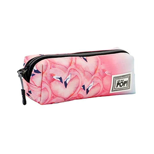 Oh My Pop! Flaming-Quadrat HS Federmäppchen, Rosa Oh My Pop! Flaming-Quadrat HS Federmäppchen, Rosa von Oh My Pop!