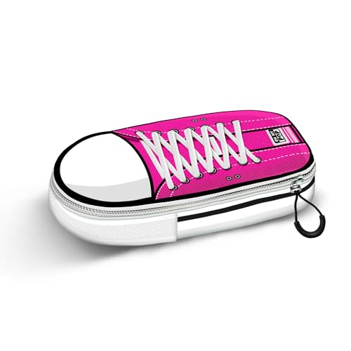 Oh My Pop Fuchsia-Sneakers Federmäppchen, Fuchsia, 20 x 9 cm von Oh My Pop!