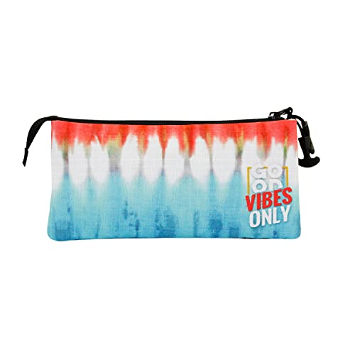 Oh My Pop! Good Vibes Mint-ECO Dreifach Federmäppchen, Blau Oh My Pop! Good Vibes Mint-ECO Dreifach Federmäppchen, Blau von Oh My Pop!