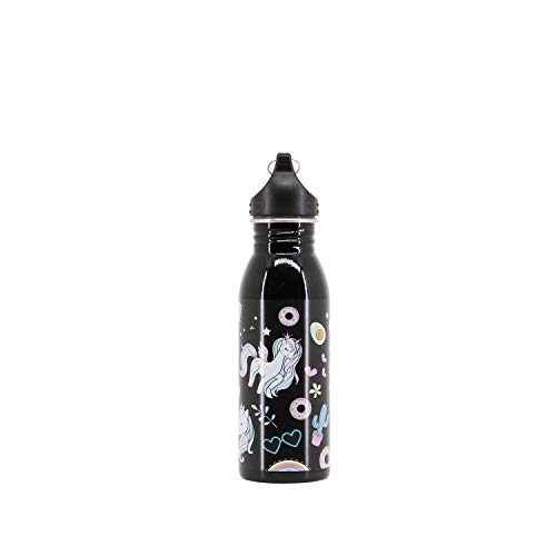 Oh My Pop! Illusion-Wasserflasche 500 ml, Schwarz Oh My Pop! Illusion-Wasserflasche 500 ml, Schwarz von Oh My Pop!