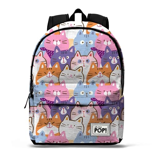 Oh My Pop Kittens-Fan HS Rucksack 2.2, Mehrfarbig, 31 x 44 cm, Kapazität 24 L Oh My Pop Kittens-Fan HS Rucksack 2.2, Mehrfarbig, 31 x 44 cm, Kapazität 24 L von Oh My Pop!
