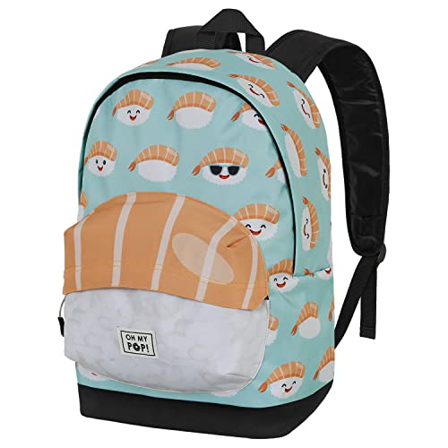 Oh My Pop! Nigiri-FAN HS Rucksack 2.0, Türkis von Oh My Pop!