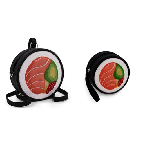 Oh My Pop! OMP! Maki - Sushi Rucksack-Tasche + Sushi Geldbörse von Oh My Pop!