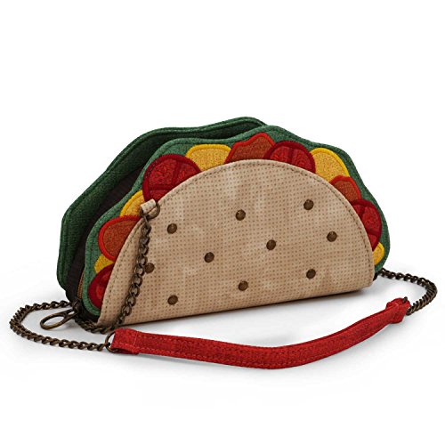 Oh My Pop Pop! Tacos-Tex Shoulder Bag Umhängetasche, 22 cm, Beige Oh My Pop Pop! Tacos-Tex Shoulder Bag Umhängetasche, 22 cm, Beige von Oh My Pop!