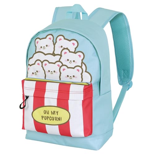 Oh My Pop! Popcorn-Fan HS Rucksack 2.2, Blau, 31 x 44 cm, Kapazität 24 L von Oh My Pop!