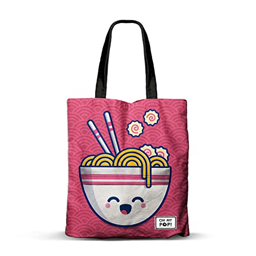 Oh My Pop! Yaki-FAN Shopping Einkaufstasche, Rosa von Oh My Pop!