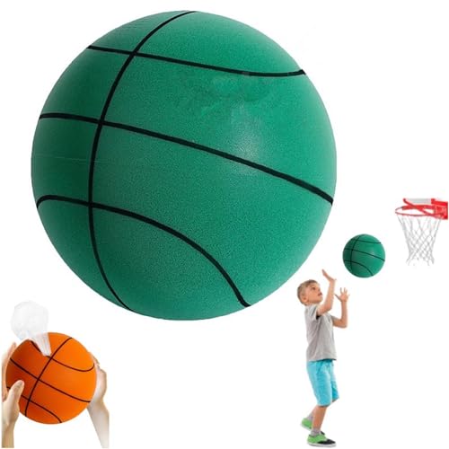 Ohphnt Silent Shot Basketball,Train Hoop Basketball,Basketball Indoor,Train Hoop Basketball,Silent Basketball,Bouncing Silent Training Basketball, Uncoated High Density Foam Ball Soft von Ohphnt