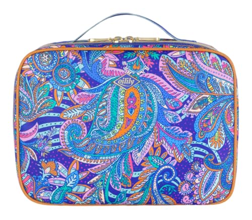 Oilily Cara Travel Kit with Hook Everly Paisley Farbe Spectrum Blue Oilily Cara Travel Kit with Hook Everly Paisley Farbe Spectrum Blue von Oilily