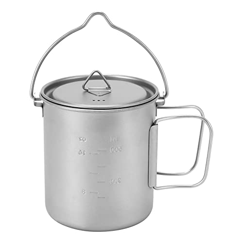 Okeeyseda Außen Topf Tasse Becher Töpfe Geschirr Camping Tasse Picknick Wasser Tasse Kaffee Tee Mit Deckel Topf 750 Ml von Okeeyseda