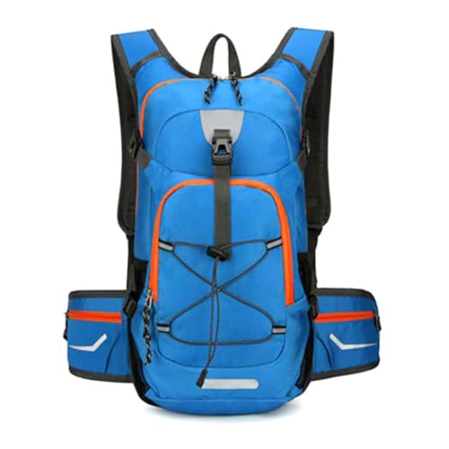 Okeeyseda Outdoor Trinkrucksack für Outdoor Sport Wandern Camping Klettern Bergsteigen Rucksack Tagesrucksack Blau von Okeeyseda