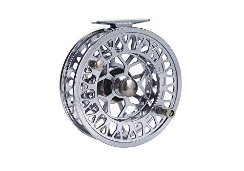 OKUMA Unisex-Erwachsene Fliegenfischrollen, Poliertes Rauchsilber, HSX-7/8 OKUMA Unisex-Erwachsene Fliegenfischrollen, Poliertes Rauchsilber, HSX-7/8 von Okuma