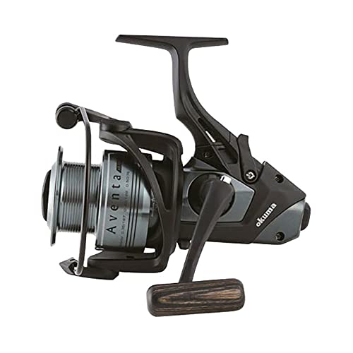 Okuma Aventa Baitfeeder AB-10000-310m 0,45mm Freilaufrolle, Angelrolle mit Freilauf, Rollen mit Freilauffunktion, Angelrollen zum Karpfenangeln, Zanderangeln, Aalangeln, Hechtangeln, Forellenangeln von Okuma