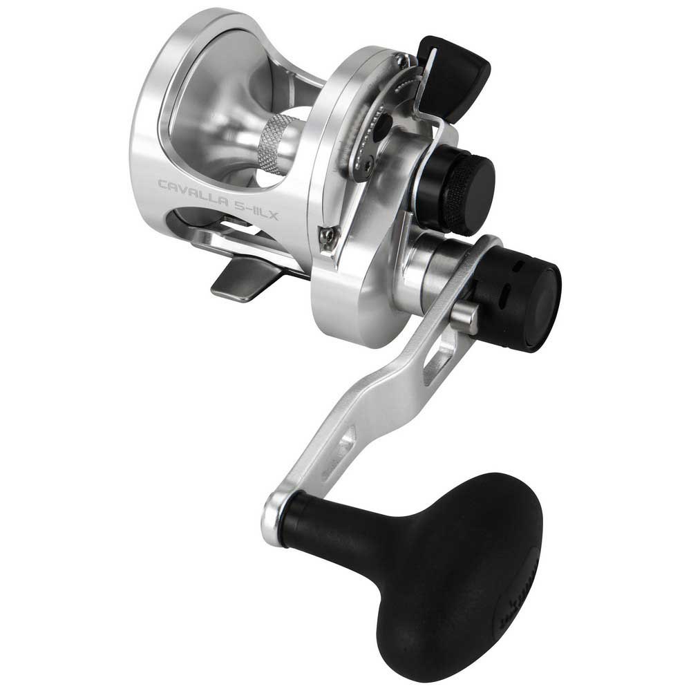 Okuma Cavalla Trolling Reel Schwarz,Silber 5IILX Okuma Cavalla Trolling Reel Schwarz,Silber 5IILX von Okuma