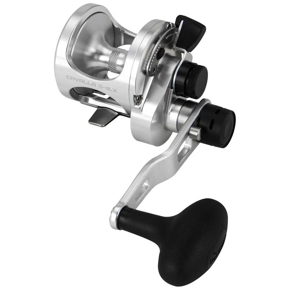 Okuma Cavalla Trolling Reel Schwarz,Silber 5IILX von Okuma