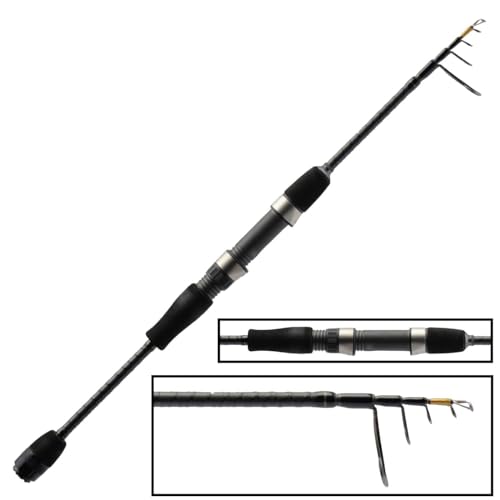 Okuma Light Range Fishing UFR Teleskoprute 225cm 8-22g - Spinnrute zum Spinnfischen, Angelrute zum Raubfischangeln, Spinnangelrute von Okuma