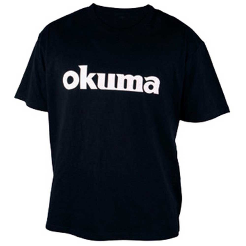 Okuma Logo Short Sleeve T-shirt Schwarz 2XL Mann von Okuma
