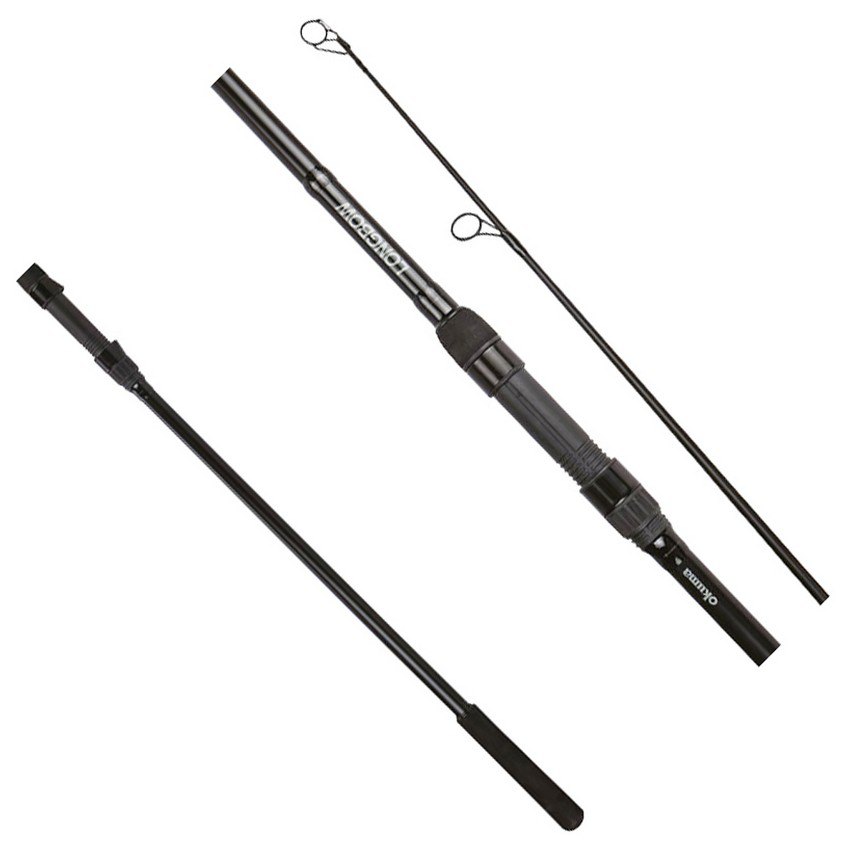 Okuma Longbow Tele Carpfishing Rod Schwarz 3.90 m / 3.5 Lbs von Okuma