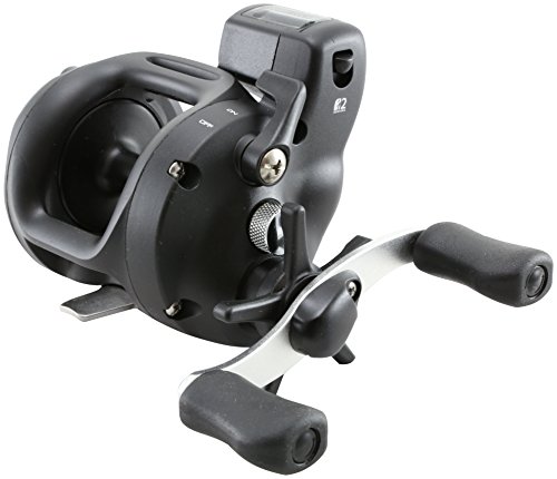 Okuma Magda Star Drag Levelwind Schnurzählerrolle Größe 15 schwarz von Okuma