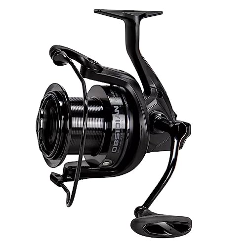 Okuma Obsidian Carp with Spare Spool - Karpfenrolle, Rolle zum Karpfenangeln, Stationärrolle von Okuma