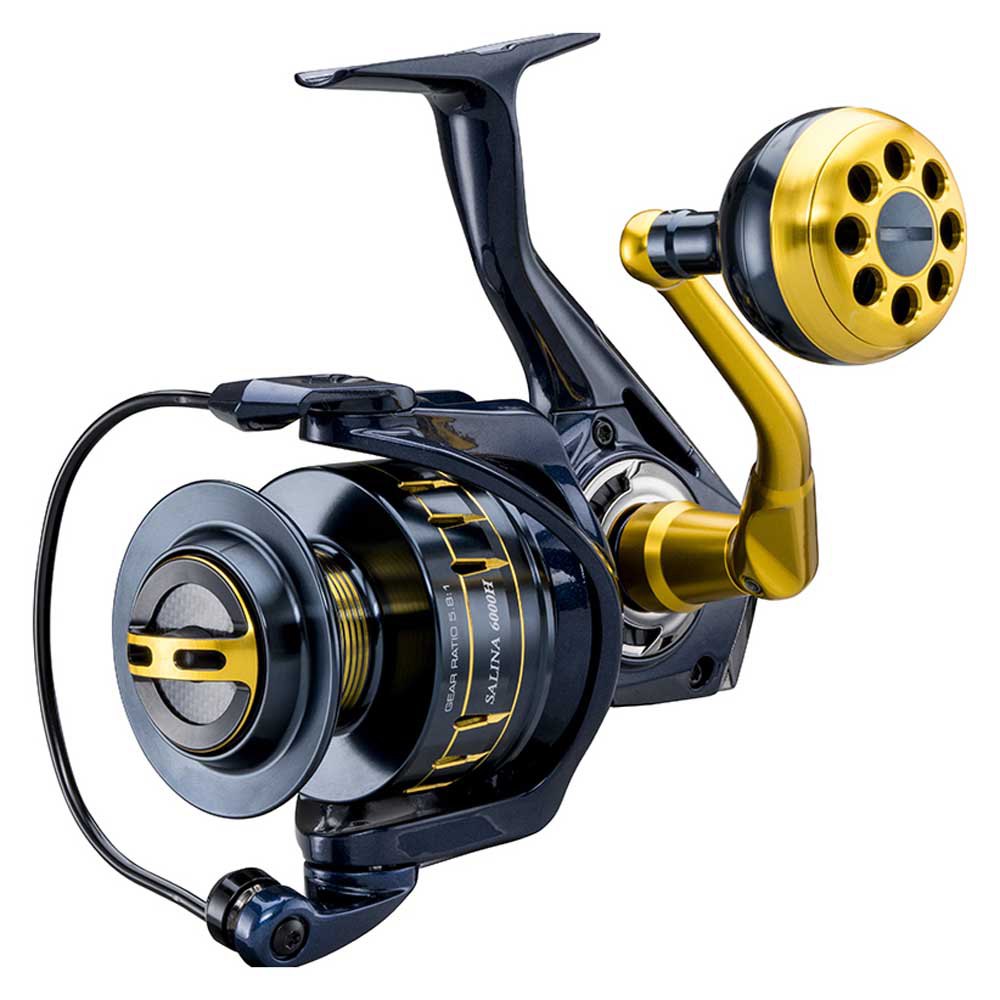 Okuma Salina High Speed Spinning Reel Silber 6000H Okuma Salina High Speed Spinning Reel Silber 6000H von Okuma