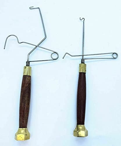 Olax Whip Finisher Set mit Holzgriff, 2er Set für Fliegenbinden, Fliegenfischen Olax Whip Finisher Set mit Holzgriff, 2er Set für Fliegenbinden, Fliegenfischen von Olax