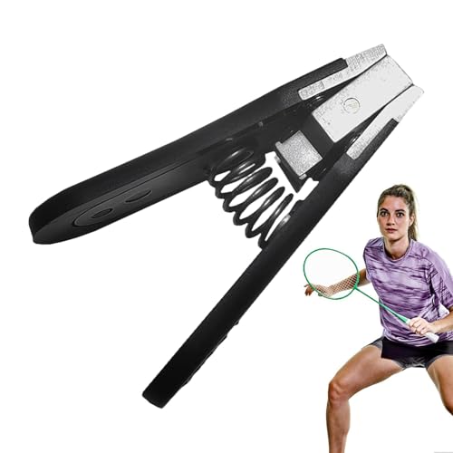 Badminton-Saitenklemme | Sport-Startklemme – tragbarer Tennisball aus Legierung, manuelles Startwerkzeug für die Reparatur von Badmintonschlägern Badminton-Saitenklemme | Sport-Startklemme – tragbarer Tennisball aus Legierung, manuelles Startwerkzeug für die Reparatur von Badmintonschlägern von Oldmoom