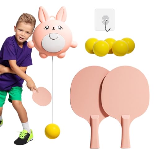 Oldmoom Tragbares Pong-Set, Türpong - Tür-Tischtennis-Pong-Türspiel - Türrahmen-Pong, Tischtennistrainer für Familie, Freunde, Zuhause, Thanksgiving, Weihnachten von Oldmoom