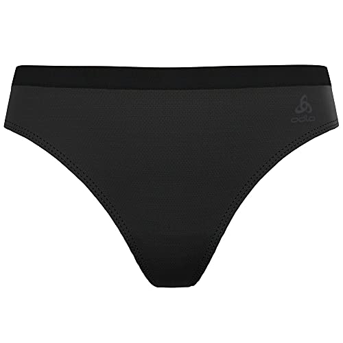 Odlo Damen Active F-dry Light Funktionsunterwäsche String, Schwarz, S EU Odlo Damen Active F-dry Light Funktionsunterwäsche String, Schwarz, S EU von Odlo