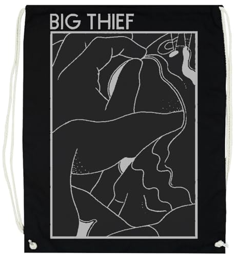 The Big of Thief 2021 Baumwoll-Trainingstasche, Schwarzer Turnbeutel von Oldrytee