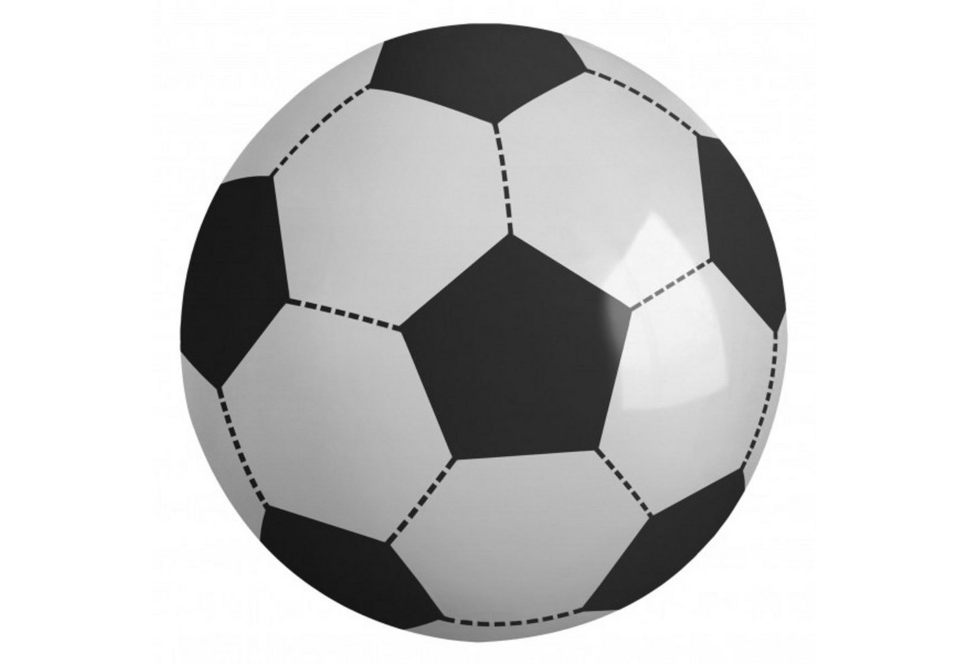 Oliphant Wasserball Riesiger aufblasbarer XXL Fußball - 107 cm Oliphant Wasserball Riesiger aufblasbarer XXL Fußball - 107 cm von Oliphant