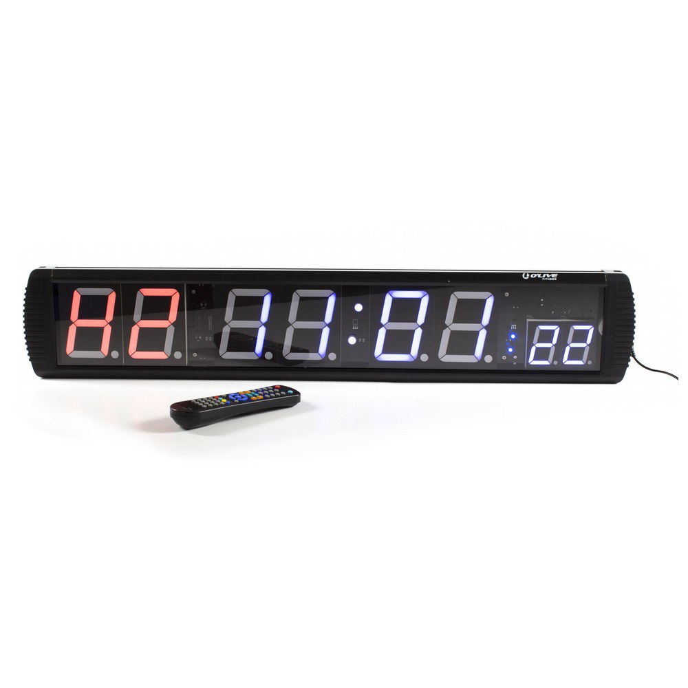 Olive 8 Digit Interval Timer Schwarz 97 x 18 x 8 cm von Olive