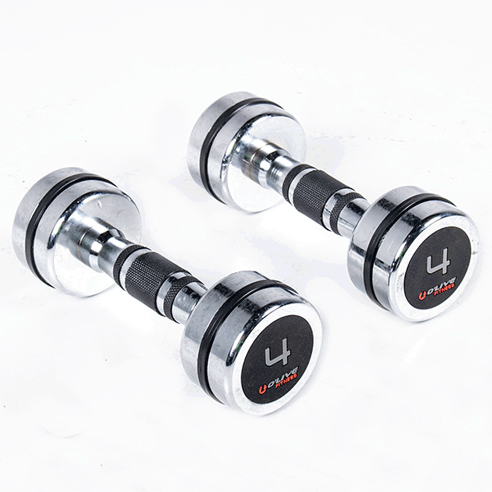 Olive Chromed Dumbbell 4kg 2 Units Silber Olive Chromed Dumbbell 4kg 2 Units Silber von Olive