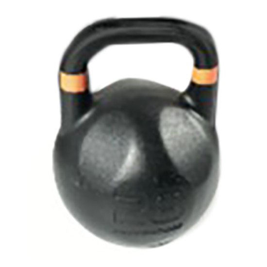 Olive Competitive 28kg Kettlebell Schwarz 28 kg von Olive