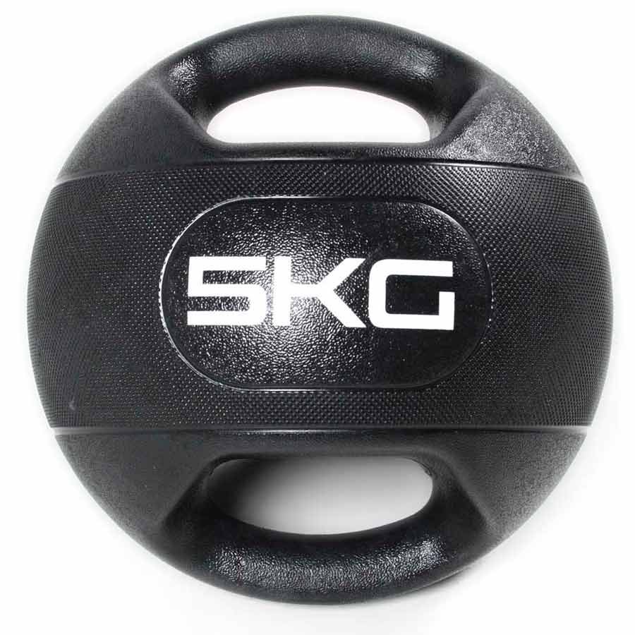Olive Dual Grip Medicine Ball 5kg Schwarz 5 kg Olive Dual Grip Medicine Ball 5kg Schwarz 5 kg von Olive