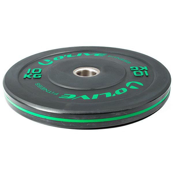 Olive Olympic Bumper Plate 10kg Schwarz 10 kg Olive Olympic Bumper Plate 10kg Schwarz 10 kg von Olive