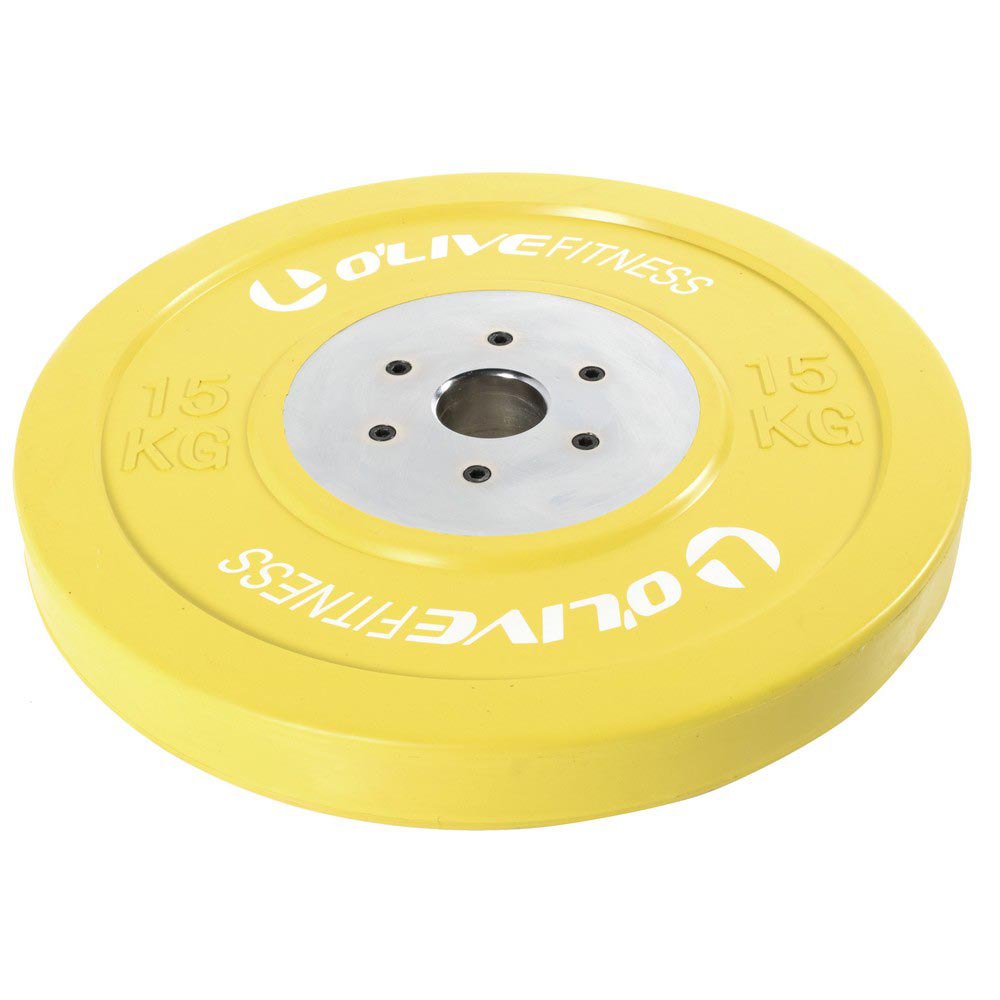Olive Competition Olympic Bumper Plate 15kg Schwarz 15 kg Olive Competition Olympic Bumper Plate 15kg Schwarz 15 kg von Olive