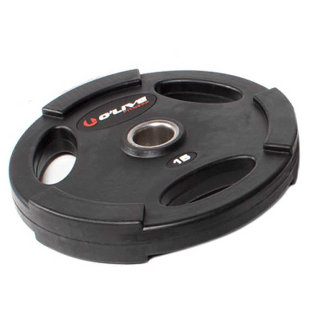 Olive Rubber Olympic Plate 15kg Schwarz 15 kg Olive Rubber Olympic Plate 15kg Schwarz 15 kg von Olive