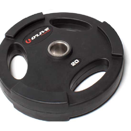 Olive Rubber 20kg Olympic Plate Silber 20 kg Olive Rubber 20kg Olympic Plate Silber 20 kg von Olive