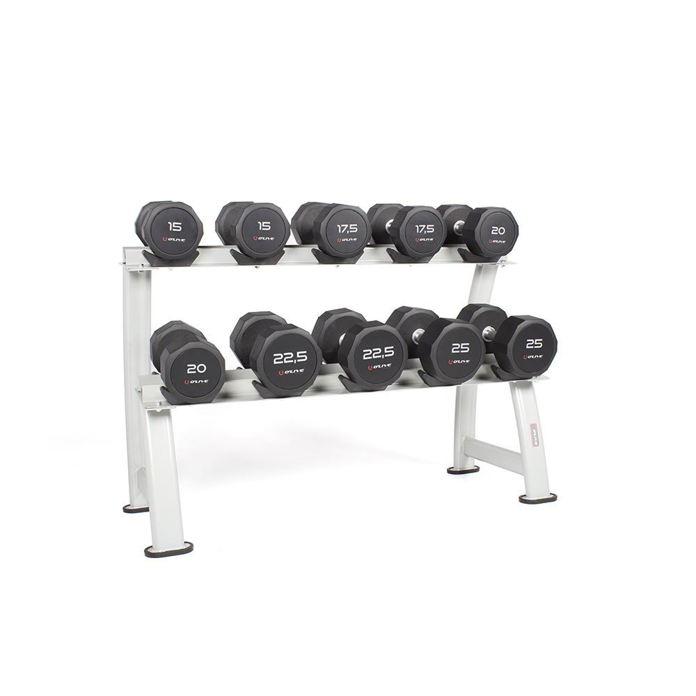 Olive Pro Style Dumbbells Rack Silber Up to 5 Olive Pro Style Dumbbells Rack Silber Up to 5 von Olive