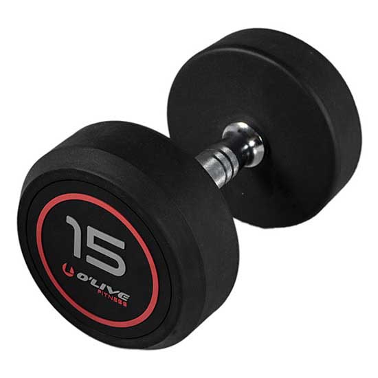 Olive Pro-style Dumbbell Silber 15 kg von Olive