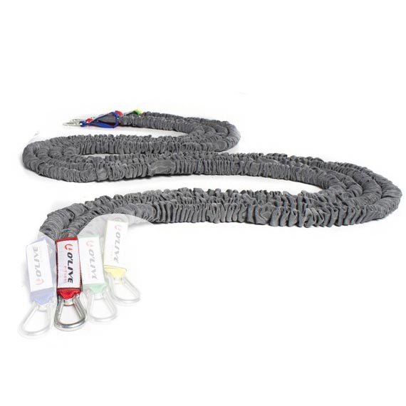 Olive Resist Tube Strong Resistance Band Grau 240 cm Olive Resist Tube Strong Resistance Band Grau 240 cm von Olive