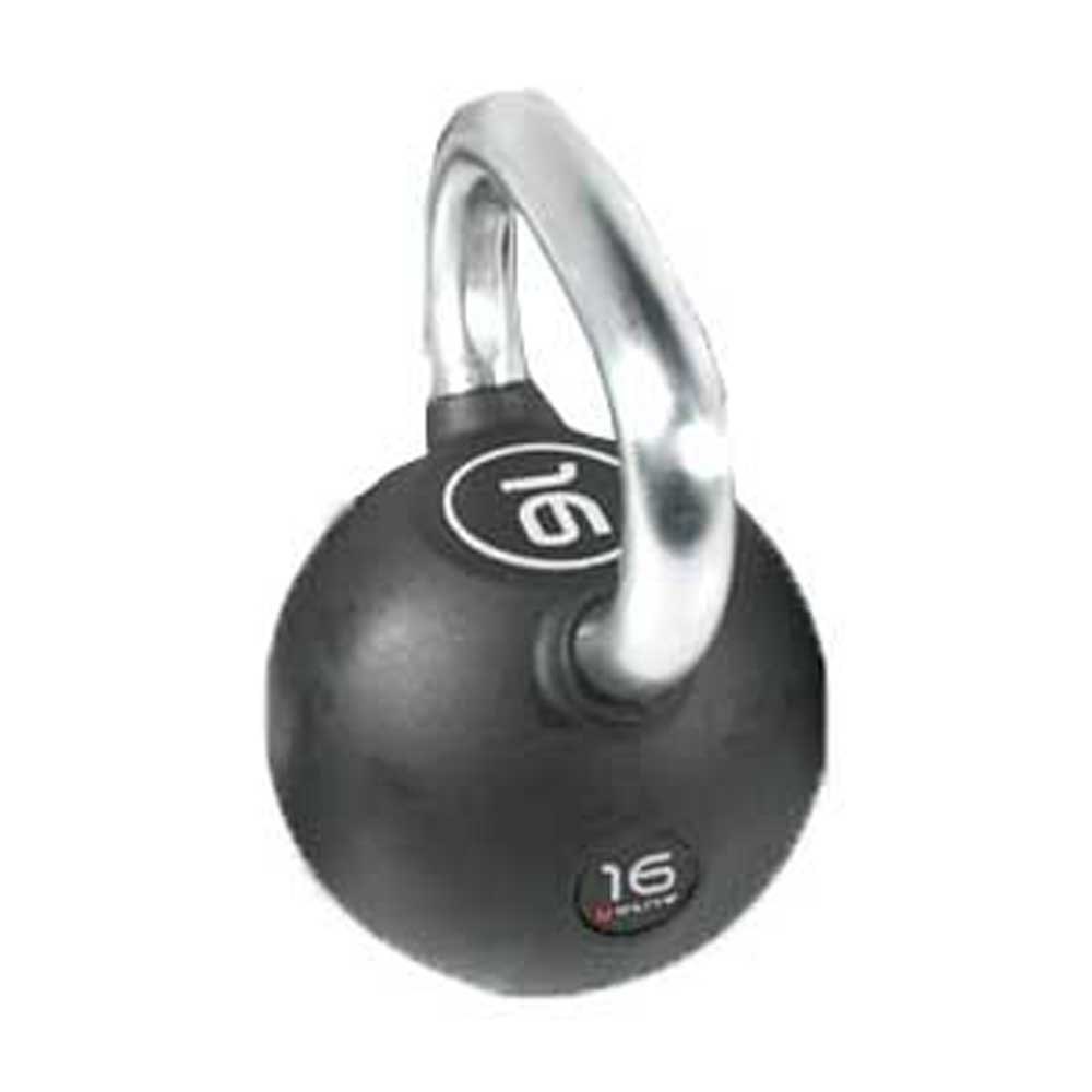 Olive Rubber 16kg Kettlebell Schwarz 16 kg von Olive