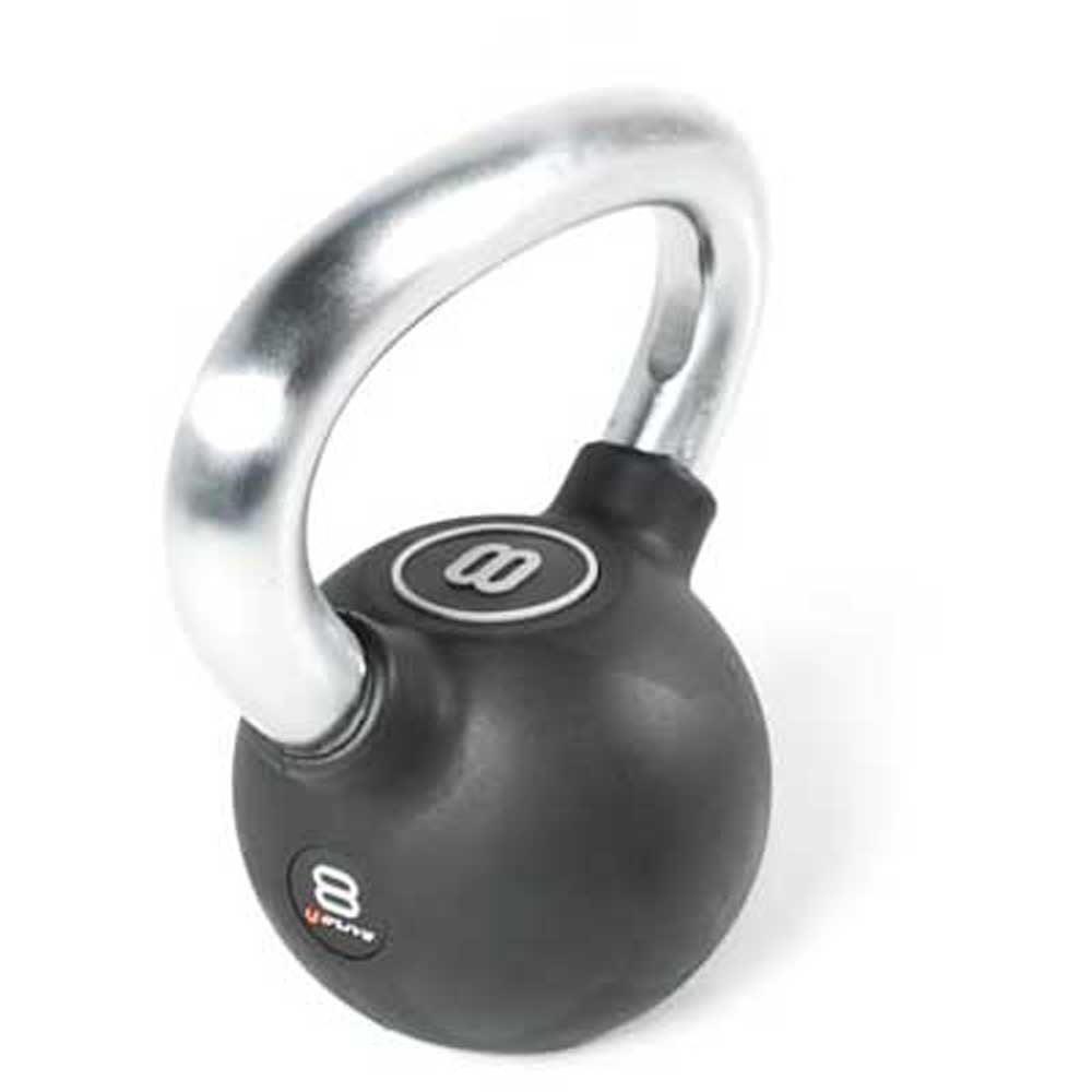 Olive Rubber 8kg Kettlebell Schwarz 8 kg von Olive